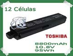 12 Cel- Bateria Not Toshiba U500, U505, A660, U400, M800