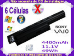 6 Cel- Bateria Note Sony Vaio Vgp-bps22, Vgp-bps22a, A/p